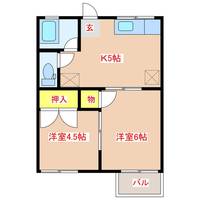 物件の間取り画像