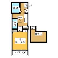 隠れ家(KAKUREGA)の間取り