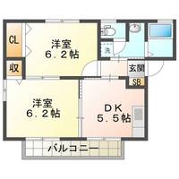 ディアス雅の間取り