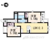 ヘーベルメゾン瀬田2の間取り