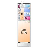 大阪府岸和田市小松里町(マンション)の賃貸物件の間取り