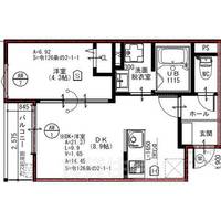 大阪府吹田市藤が丘町(アパート)の賃貸物件の間取り
