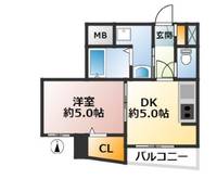 兵庫県神戸市垂水区天ノ下町(マンション)の賃貸物件の間取り