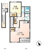 物件の間取り画像