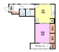 アシスト第7上越マンションII Bの間取り