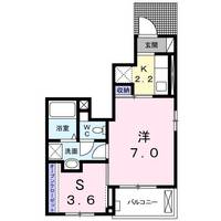 カーサカメリアVの間取り