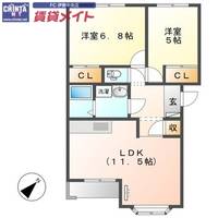 物件の間取り画像