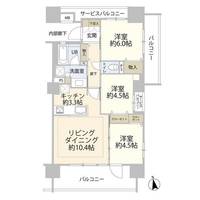 イニシア門前仲町の間取り