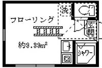 東京都中野区弥生町2(アパート)の賃貸物件の間取り