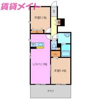 Rose A棟の間取り