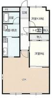 ネオハイツ泉中央の間取り