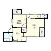 神奈川県横須賀市田浦町4(一戸建)の賃貸物件の間取り