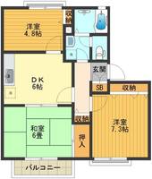 物件の間取り画像