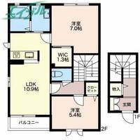 物件の間取り画像