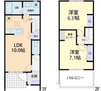 物件の間取り画像