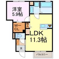 物件の間取り画像