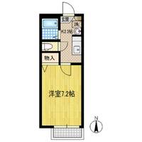 アイリス大島Bの間取り