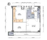 東京都中野区本町5(マンション)の賃貸物件の間取り