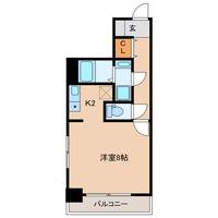 静岡県浜松市中央区元浜町(マンション)の賃貸物件の間取り