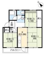 物件の間取り画像