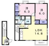 物件の間取り画像