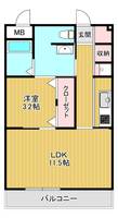 物件の間取り画像