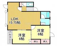物件の間取り画像