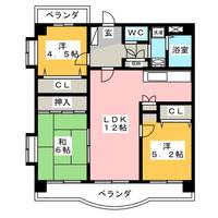 物件の間取り画像