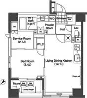 物件の間取り画像