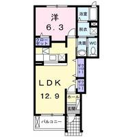 ランドマーク 2011 Aの間取り