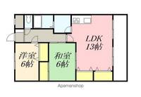 和歌山県海南市重根(マンション)の賃貸物件の間取り