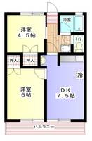 物件の間取り画像