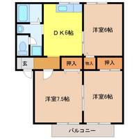 フローレンスFUJIGAOKAの間取り