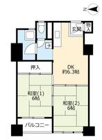 UR新豊里の間取り