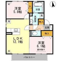 物件の間取り画像