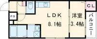 物件の間取り画像