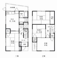 広島県広島市安佐南区長束西4(一戸建)の賃貸物件の間取り