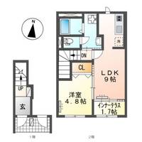 福岡県福岡市東区筥松4(アパート)の賃貸物件の間取り