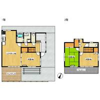 神奈川県川崎市高津区二子2(一戸建)の賃貸物件の間取り