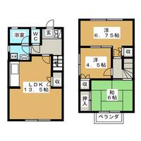 神奈川県横浜市磯子区東町(一戸建)の賃貸物件の間取り