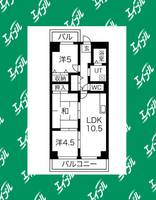 愛知県名古屋市中川区昭和橋通6(マンション)の賃貸物件の間取り