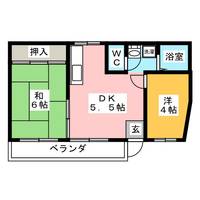 物件の間取り画像