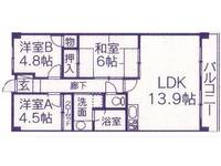 物件の間取り画像