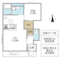 コルヌ Iの間取り