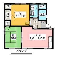 ハイツみやすの間取り