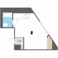 ヴィラ・ムラカミ大通21の間取り
