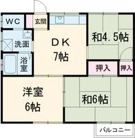 物件の間取り画像