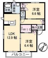 物件の間取り画像