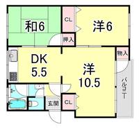 物件の間取り画像