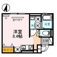大阪府泉佐野市中町1(アパート)の賃貸物件の間取り